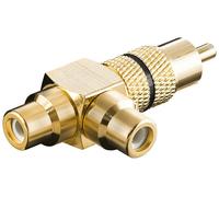 Goobay Audio Adapter RCA Plug > 2x RCA Jack 1 Pair