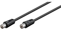 Goobay Black Antenna Cable - 10 metres