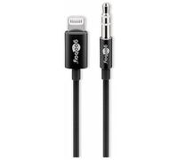 goobay Cable Lightning vers Jack 3,5mm 1m (Noir)