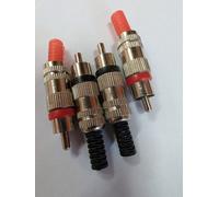 Goobay Cinch Plug Metal Design With Anti-Break Knick Protection 2 Pairs