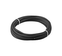 Goobay Copper Stranded Insulated Single Core Multiwire (18 x 0.1 mm) 10m Cable Length, black, 55045