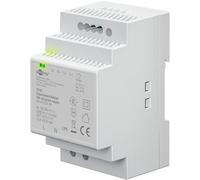 goobay DIN rail power supply - Compact 24V-for bell transformers, monitoring and access systems, door openers - Easy mounting on DIN rail, 24V, overvoltage protection, 74767