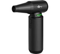 goobay Dust Blower with 3 speeds, 6,000 mAh Battery, 130,000 RPM, up to 110 min Operating time, incl. 8 attachments for Removing dust on Keyboards, in The PC, in The Sofa, car Interior - 77831