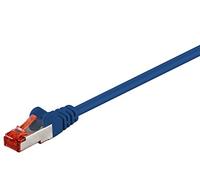 Goobay FTP Category 6 Cable LAN Network Cable for Ethernet, 0,5m, blue, 1