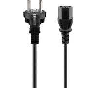 Goobay IEC Cord. 2 m. Black