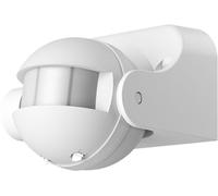 goobay Infrared Motion Detector for Outdoor and Indoor IP44 PIR Motion Sensor Tilt 180° Range 12m Wall Mountable White - 79589
