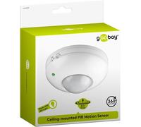 Goobay Infrared Motion Detector Surface Mount 360° Detection 6 M