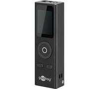 goobay Laser Rangefinder 30 m - Measuring Device for Length Measurement, Area Measurement and Volume Measurement, Adjustable in feet, Meters or inches - 77834