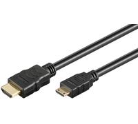 Goobay Micro HDMI to HDMI 2.1 Cable Ultra High Speed HDMI Cable 8K @ 60 Hz, 4K @