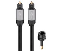 Goobay Plus Optical Toslink Cable With Adapter - 3 metres