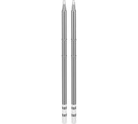 goobay Set of 2 Soldering Tips, Diameter 1.6 mm, Chisel Shape, Flat Shape, Replacement Soldering Tip for goobay Soldering Station Item No. 78624 / B0GG9C7SZ3