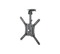goobay TV Ceiling Mount 23-55 Inch Foldable Swivel 45 Degrees VESA 400x400 Up to 20 kg - Basic M - 70824