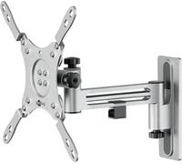 goobay Universal TV Wall Mount/Swivelling/Tilting/Extendible up to 23.6 cm/Max. 15 kg / 13-43 Inch/up to VESA 200 x 200 mm/Suitable for Motorhomes/Suitable for Motorhomes, 71988
