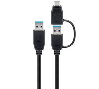 Goobay USB 3.0 cable USB-A to USB-C Adapter - 2 metres
