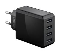 goobay Wentronic 44953 mobile device charger Indoor Black