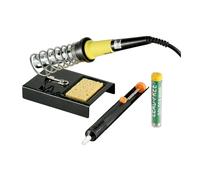 GOOBAY WTKSOLD 30W 230V Soldering Set With Solder Support, Solder Wire, Flux