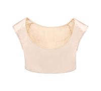 GOOBIX Sexy 2 in 1 Built-in Shoulder Pad Tops Fake Shoulders Vest With for DIY Women Clothing Accessories,Beige2-XL