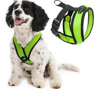 Gooby Choke Free Comfort X Soft Dog Harness, Large, Green