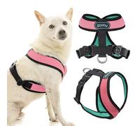 Gooby Comfort X Harness Dual Snap Mesh, Watermelon, Large
