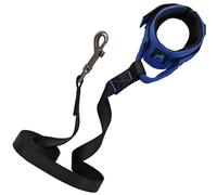 Gooby Easy Fit Wristband Surfer Leash, Blue, 6 FT