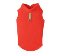 Gooby Every Day Fleece Cold Weather Dog Vest for Small Dogs, Medium, Pumpkin