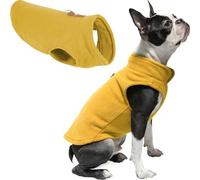 Gooby Every Day Fleece Cold Weather Dog Vest for Small Dogs, X-Large, Honey Mustard