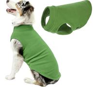 Gooby Stretch Fleece Pull Over Cold Weather Dog Vest, 4X-Large, Grass Green