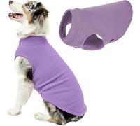 Gooby Stretch Fleece Pull Over Cold Weather Dog Vest, 4X-Large, Lavender