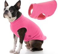 Gooby Stretch Fleece Pull Over Cold Weather Dog Vest, Large, Pink