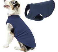 Gooby - Stretch Fleece Vest Pullover Fleece Vest Jacket Sweater for Dogs Indigo Blue 5XL