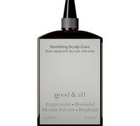 Good&All Dry Itchy Scalp Treatment - Leave-in Itch Relief with Peppermint & Bisabolol, Fragrance-Free, Paraben-Free, Vegan, Cruelty-Free - 165ml