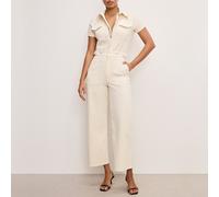 Good American Fit For Success Denim Palazzo Jumpsuit - XL
