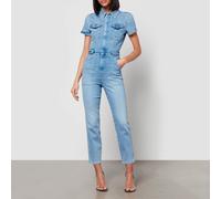 Good American Fit For Success Stretch-Denim Jumpsuit - XS