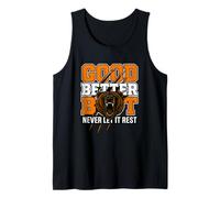 Good Better Best Never Let It Rest Bear Motivation Tank Top