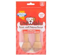 Chewables Dog Peanut Butter Medium Bones - 2 Pack (158g)
