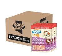 Good Boy Chewy Chicken Dumbbells - 3 x 350g