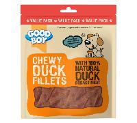 Good Boy - Tender Duck Fillets - Dog Treats - Made With 100% Natural Duck Breast Meat - 320 Grams - Low Fat Dog Treats, 320 g (Pack of 5)