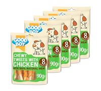 Good Boy Chewy Twisters With Real Chicken 90 g (Pack of 5)