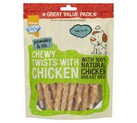 Good Boy Chewy Twists Dog Treats - Chicken - Jumbo Pack 320g