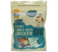 Good Boy Chicken Wrapped Bones - Natural Dog Treats - Low Fat - Bulk Box - 10 x 80g