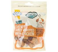 Good Boy - Chicken Wrapped Chewy Bones - Dog Treats - Made With Natural Chicken - Highly Digestible Rawhide Free Dog Treats (Case of 8)