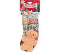 Good Boy Christmas Dog Stocking with Toy - Real Meat