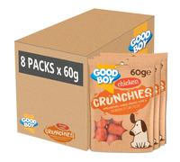 Good Boy Crunchies Chicken - Natural Dog Treats - Training Treats - Bulk Box - 8 x 60g
