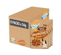 Good Boy Crunchies Mini Peanut Butter - Natural Dog Treats - Training Treats - Bulk Box - 8 x 54g