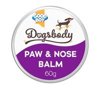 Good Boy Dogsbody Paw & Nose Balm For Dogs 60g - 100% Organic, Natural Ingredients - Moisturises Dry & Cracked Skin - Aloe, Beeswax, Shea Butter