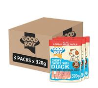 Good Boy Chewy Duck Twists - 3 x 320g