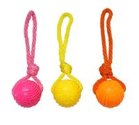 Other Good Boy Glow In The Dark Ball On A Rope 60mm, clear