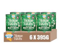 Good Boy Home Faves Grain Free Wet Dog Food Cans, Meaty Hotpot, 6 Tins x 395 g