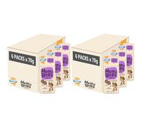 Good Boy Meaty Bites Duck with Rice - Low Fat Dog Treats - Bulk Box 6