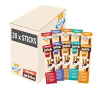 Good Boy Meaty Sticks Variety Pack - Natural Dog Treats - Training Treats - Bulk Box - 20 x 15g